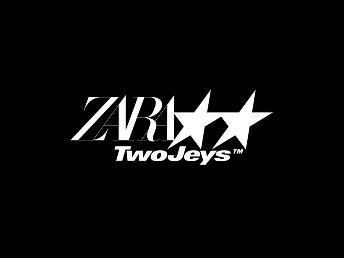 Imagen del anuncio de la colaboración entre Zara y Twojeys.
