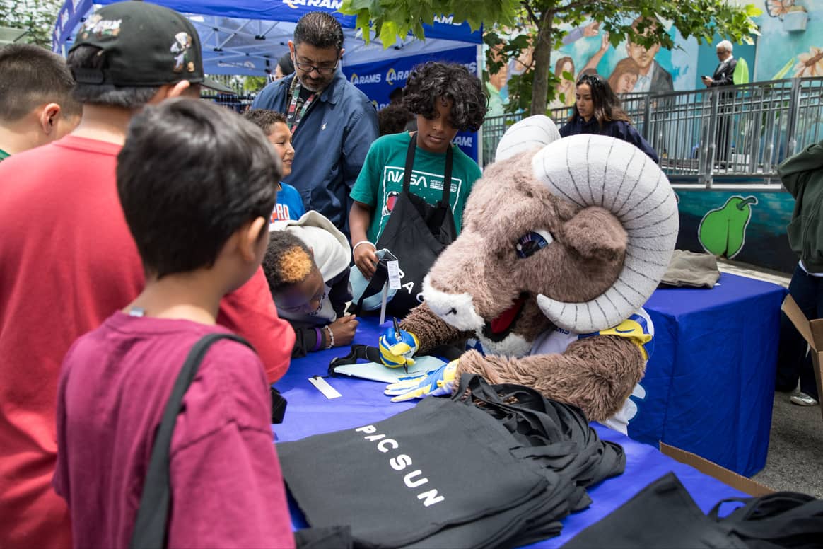 Los Angeles Rams and Pacsun Team Up to Combat Chronic Absenteeism in Under-Resourced Schools