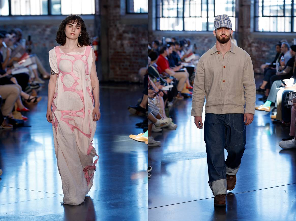 Looks from Anya Nordstrom and Henry Hawk