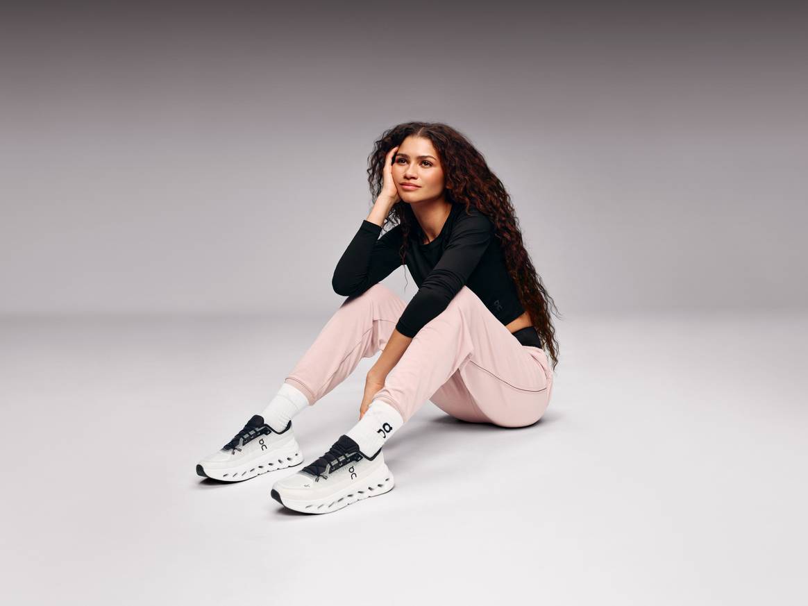 Zendaya in On's brand campaign.