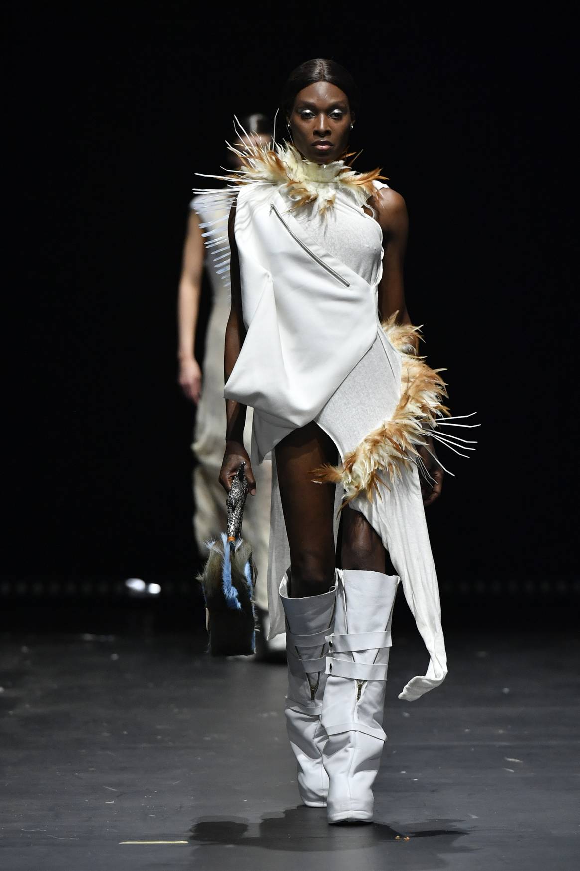 A look by Tristan Pedrosa, Antwerp fashion department Show 2024.