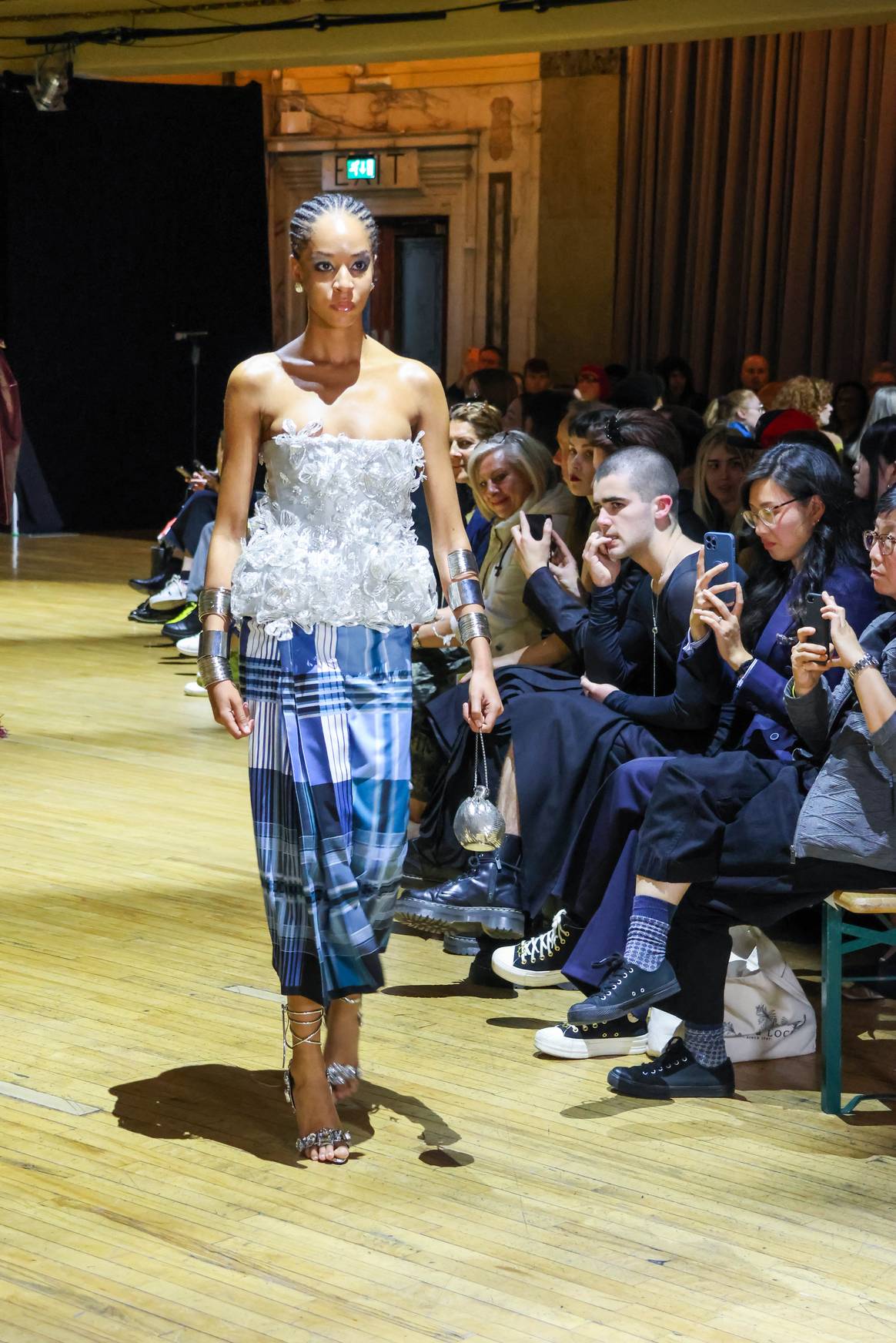 A look by Phoebe Wong, Kingston School of Art bachelor fashion show 2024.