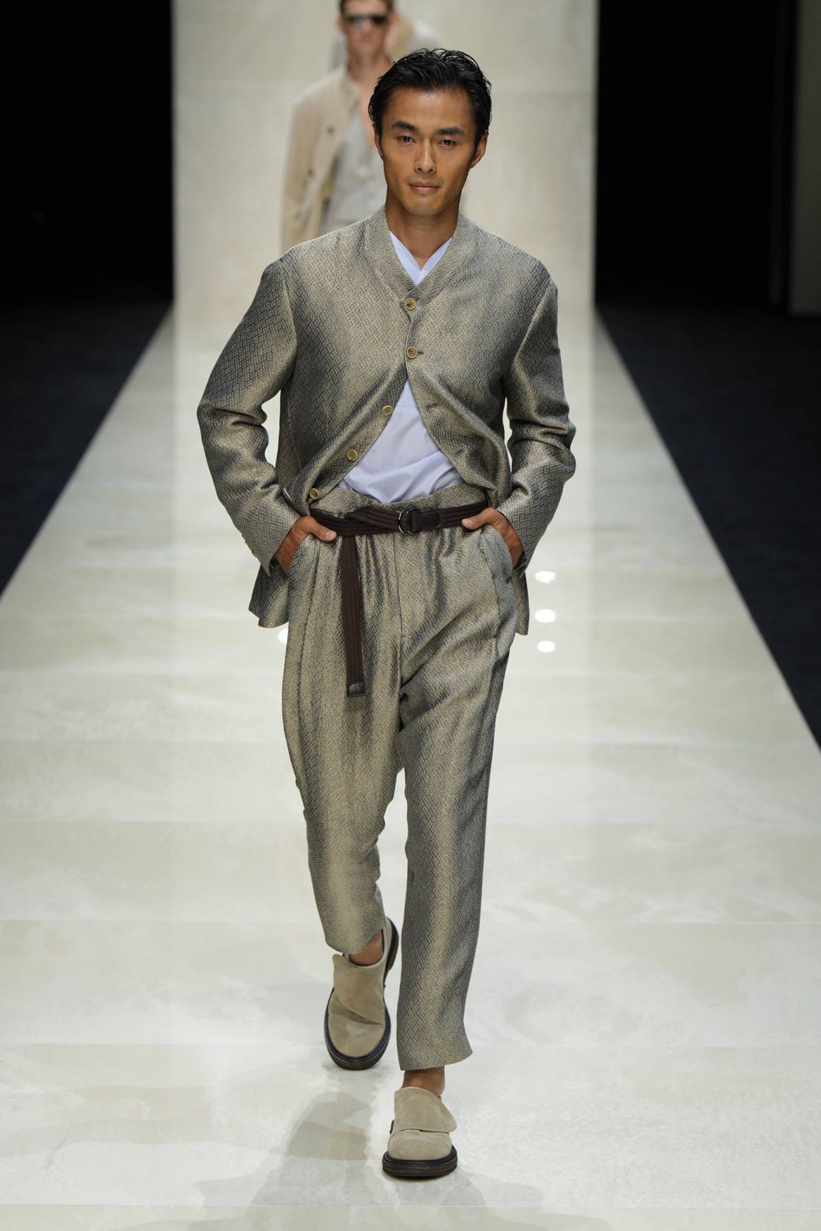 Giorgio Armani collection mode homme PE25.