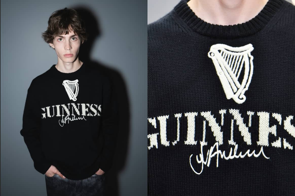 Guinness x JW Anderson ready-to-wear capsule collection