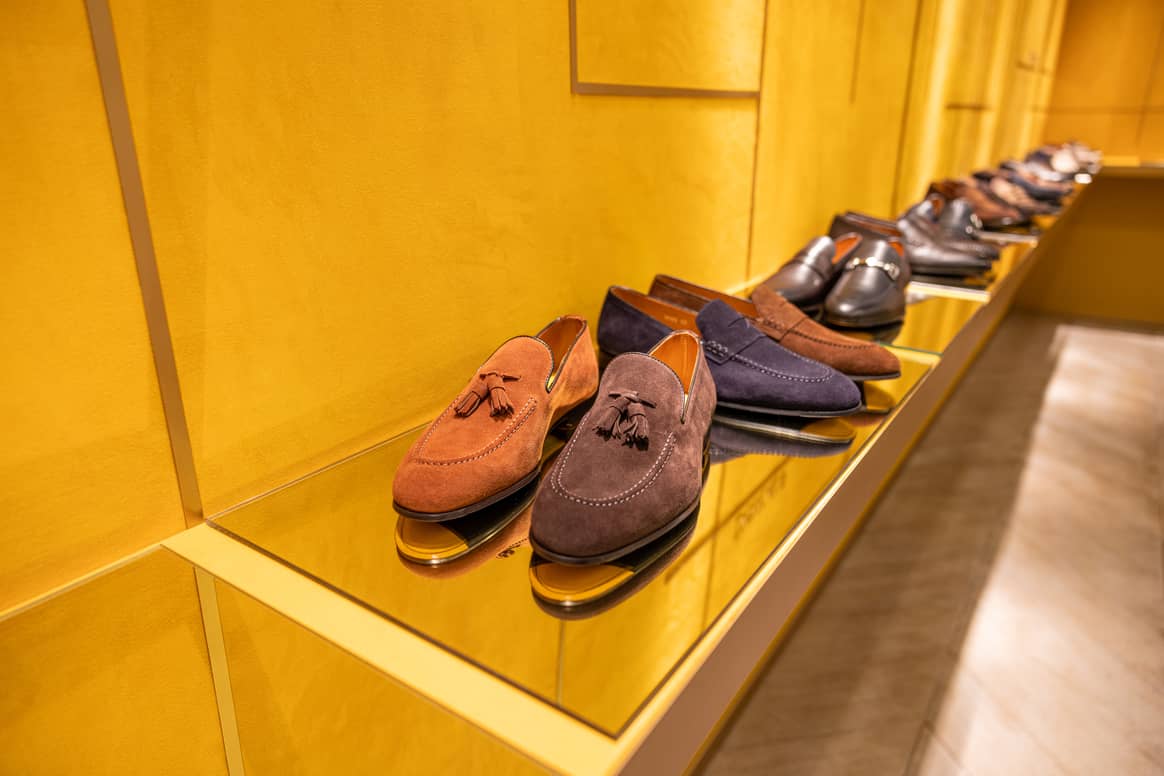 Various loafer models from the SS25 collection