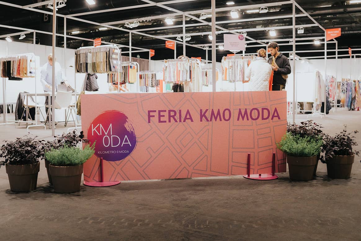 Interior de la feria Km0 Moda durante su edición de febrero de 2024.