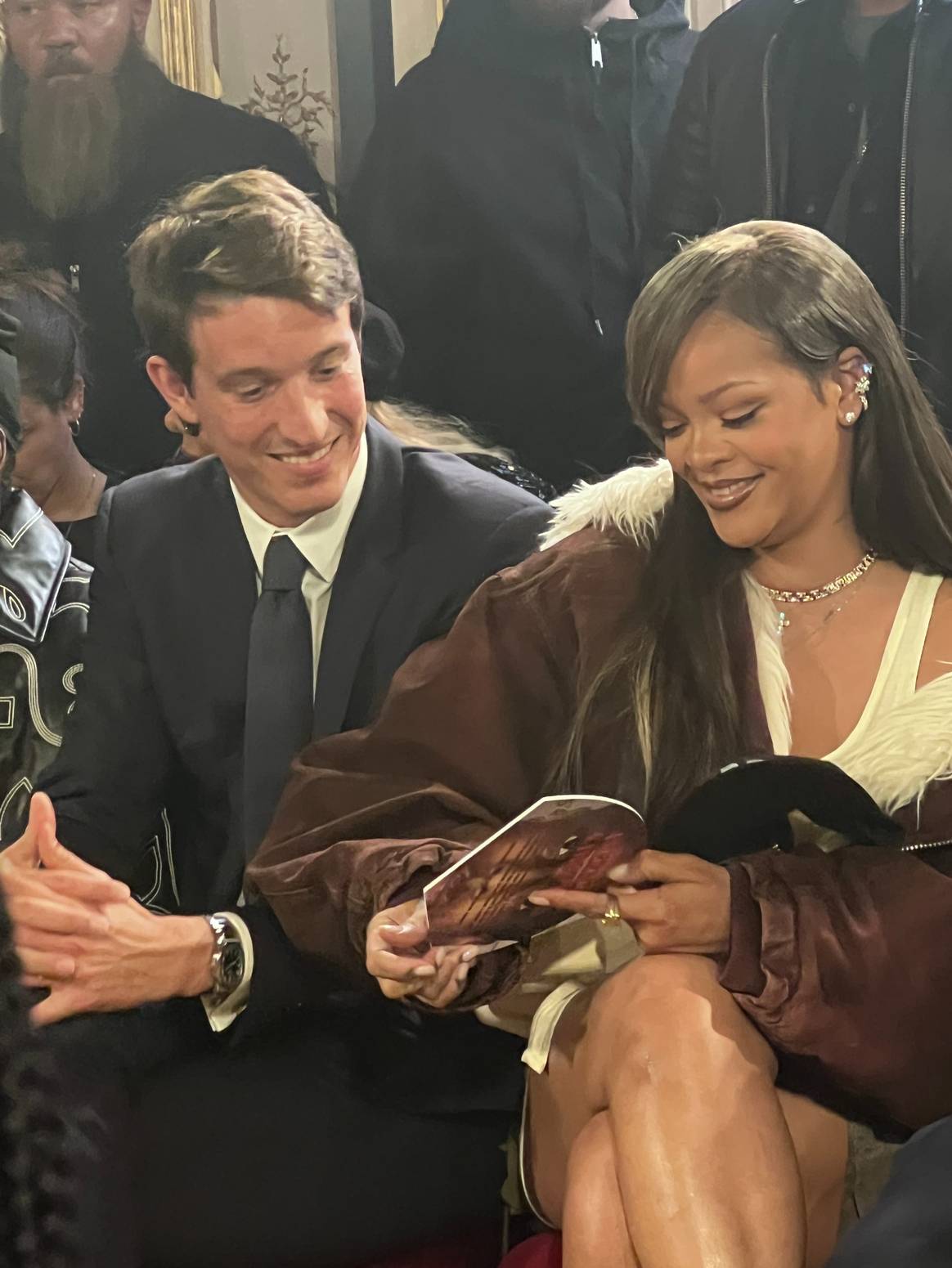 Alexandre Arnault et Rihanna, au show d'A$AP Rocky