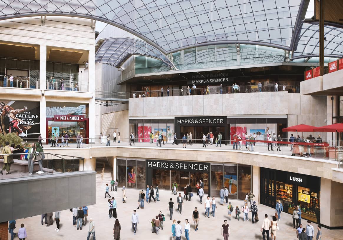 Marks & Spencer store in Bristol's Cabot Circus.