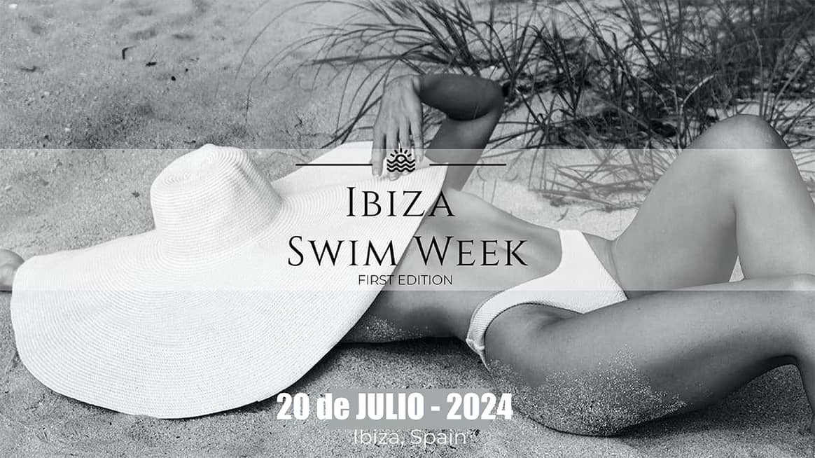 Cartel promocional de la primera edición de la pasarela Ibiza Swim Week.