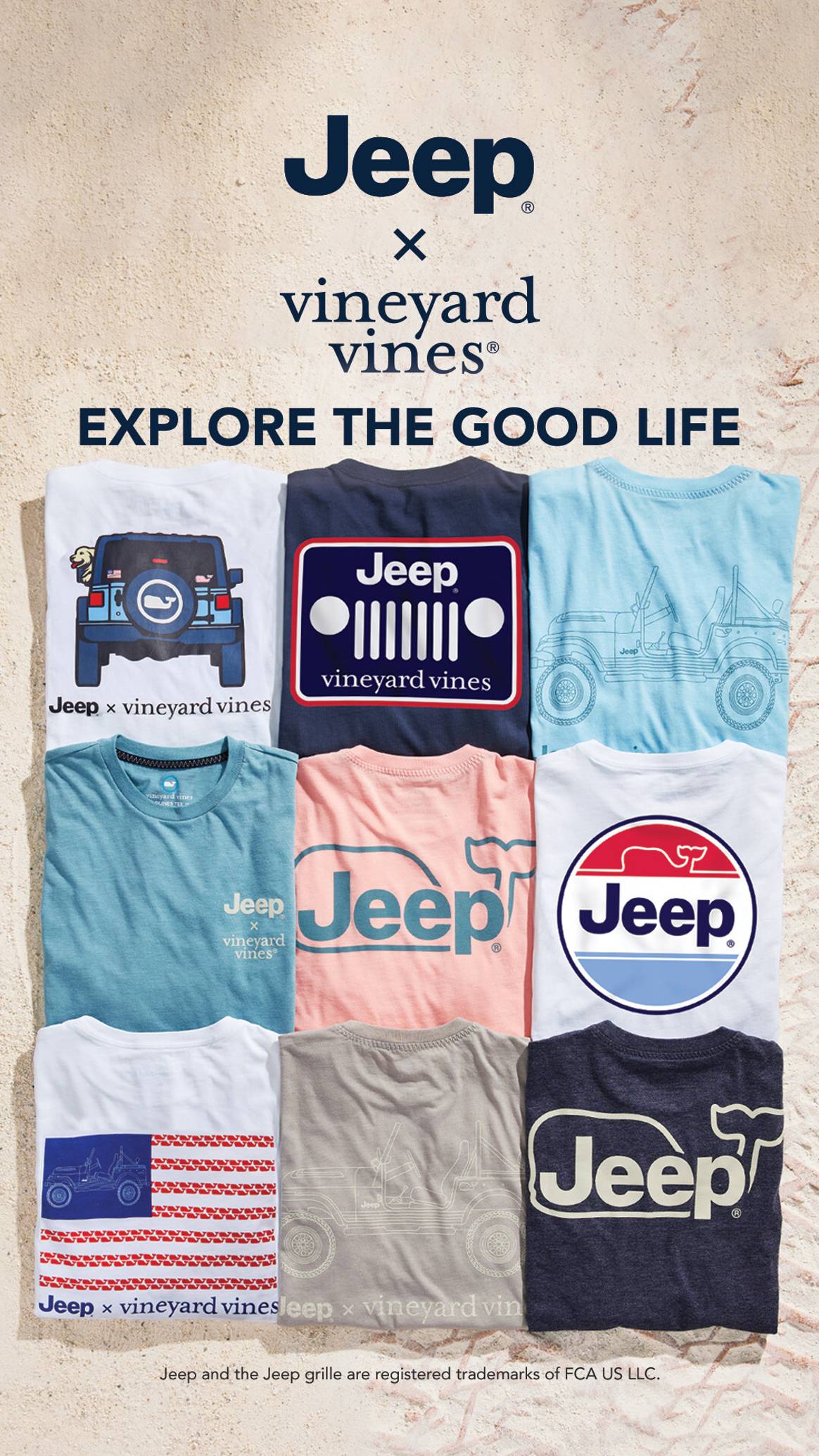 VINEYARD VINES ANNOUNCES FIRST-EVER COLLABORATION WITH JEEP