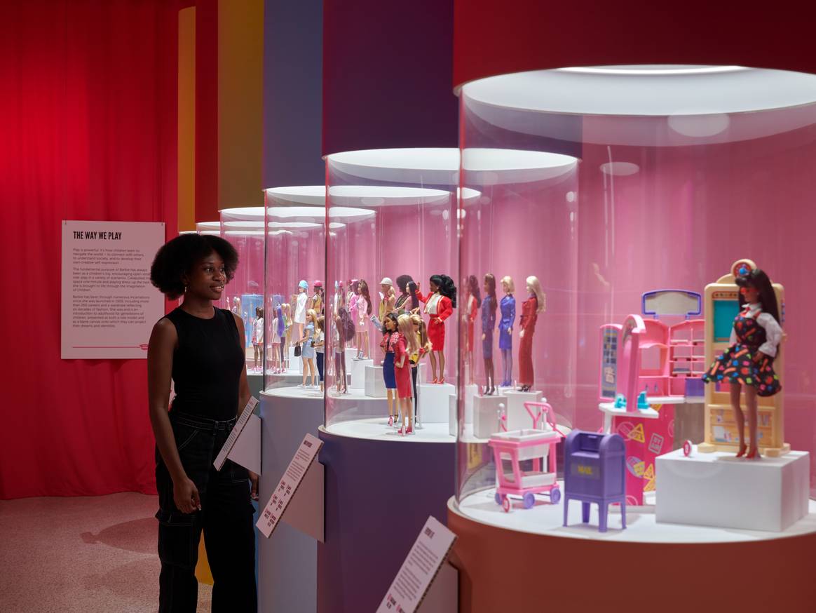 Barbie: The Exhibition at the Design Museum in London