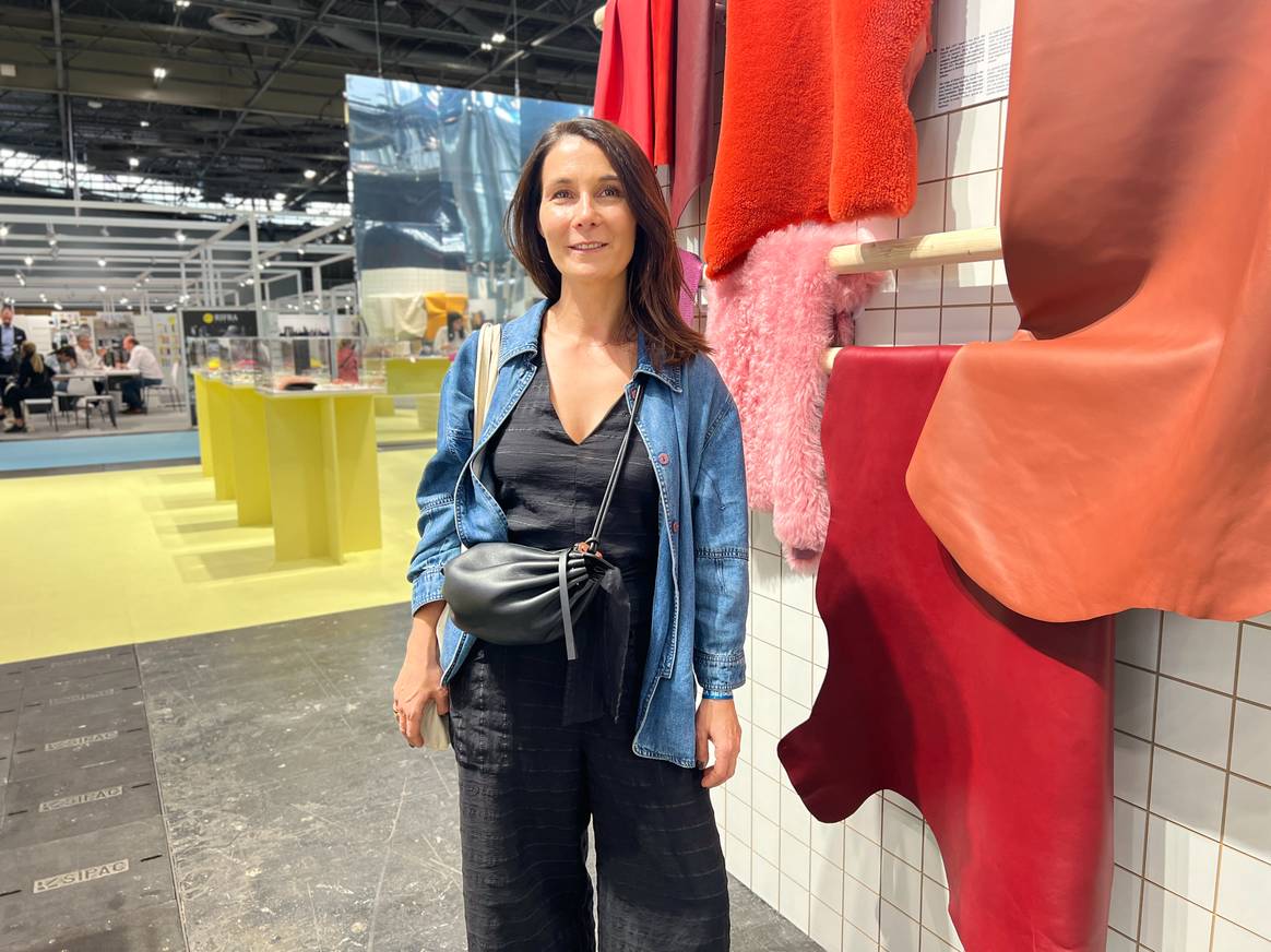 Carine Montarras, leather expert Première Vision