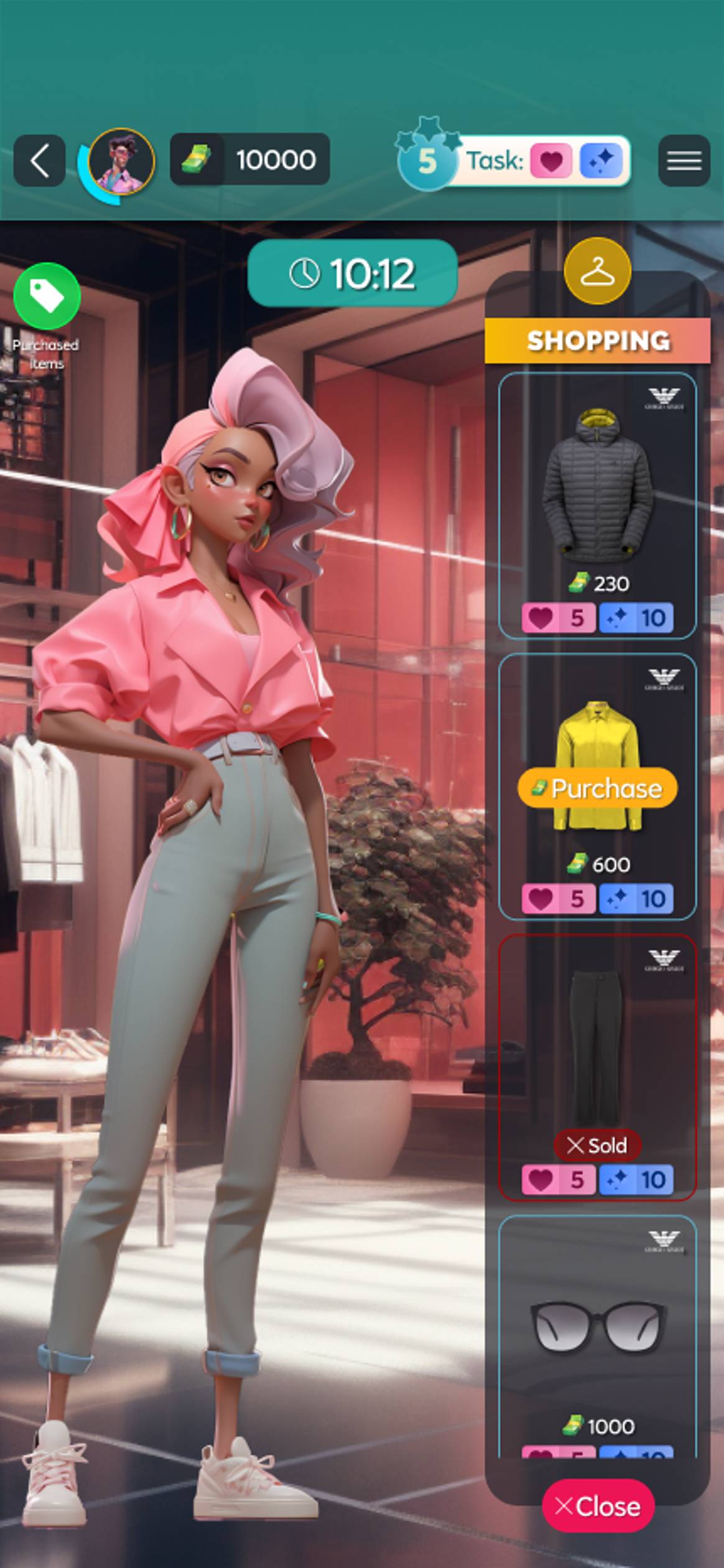 Fashion League mobile styling game from Finfin Play AG