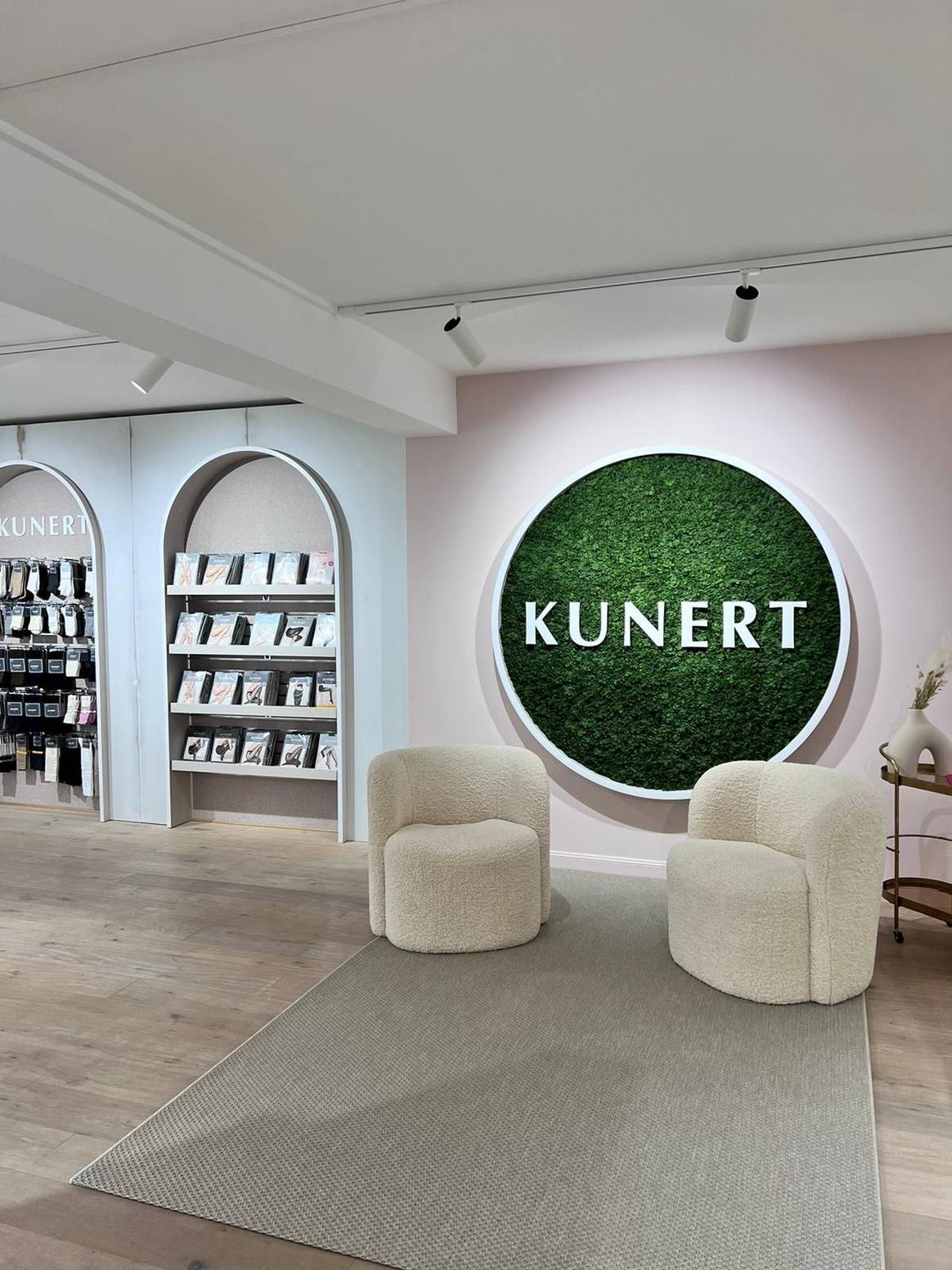 Der neue KUNERT-Showroom in Düsseldorf.