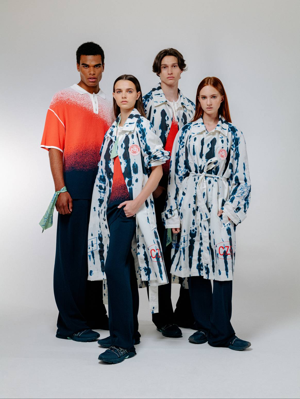 Team Czech Republic's Olympics Opening Ceremony looks by Alpine Pro and Jan Černý.