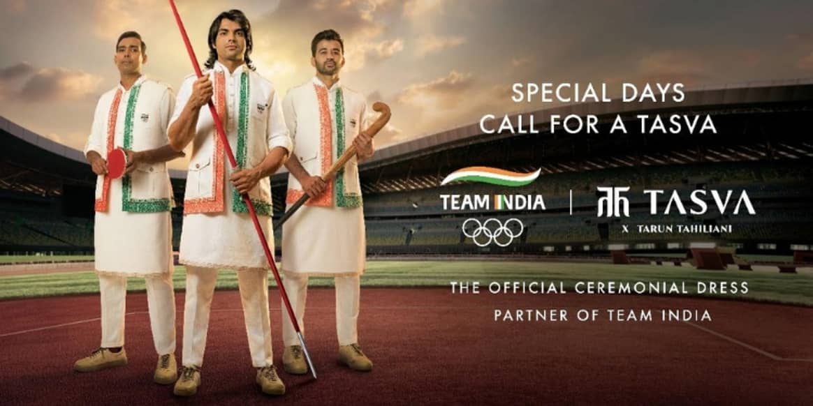 Team India's Opening Ceremony campaign by Tasva.