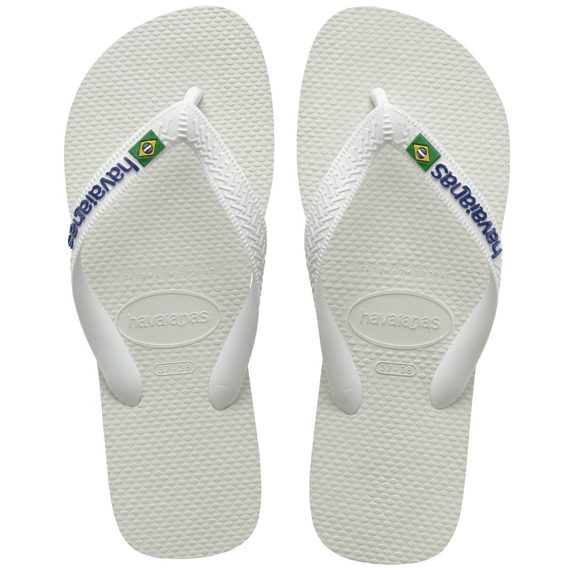 Havaianas Brasil Logo versão branca