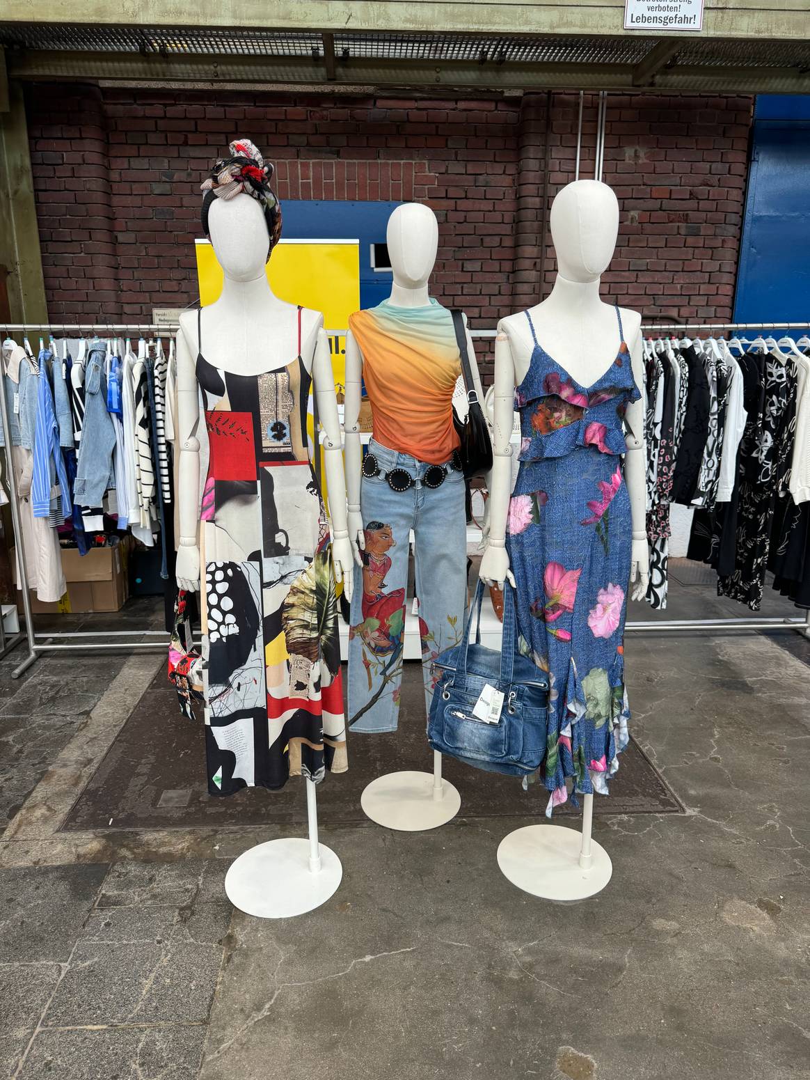 Denim-Prints und strahlende Farben bestimmen die Kollektion von Desigual