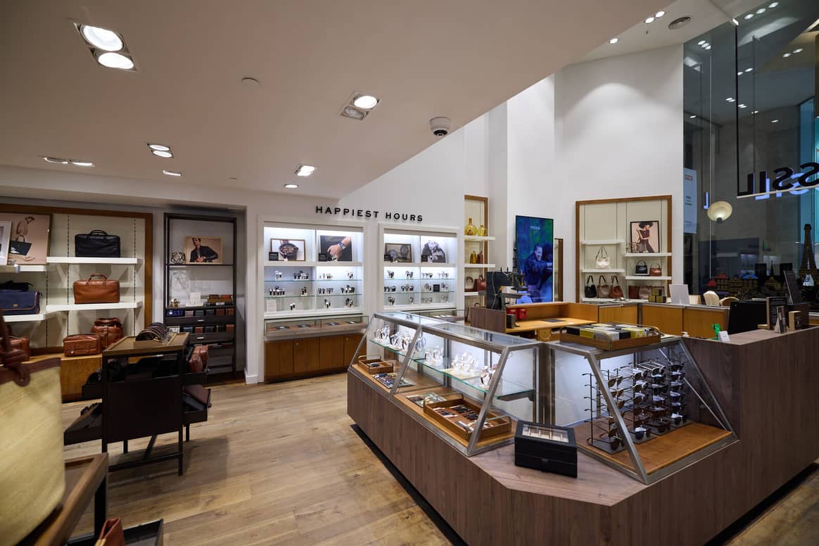 Fossil opens flagship in Louvre Passage