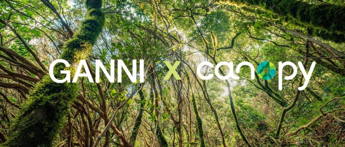 Ganni partners with Canopy