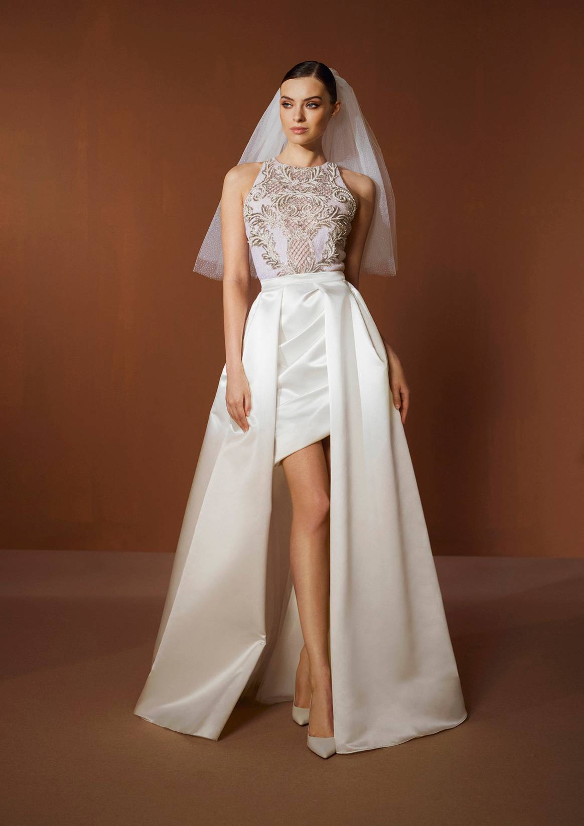 Elisabetta Franchi x Pronovias, diseño de vestido de novia.