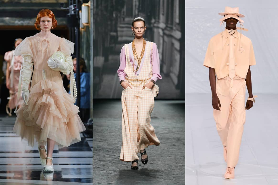 SS23 Collections. (From left) Image: Simone Rocha, Chanel, Craig Green