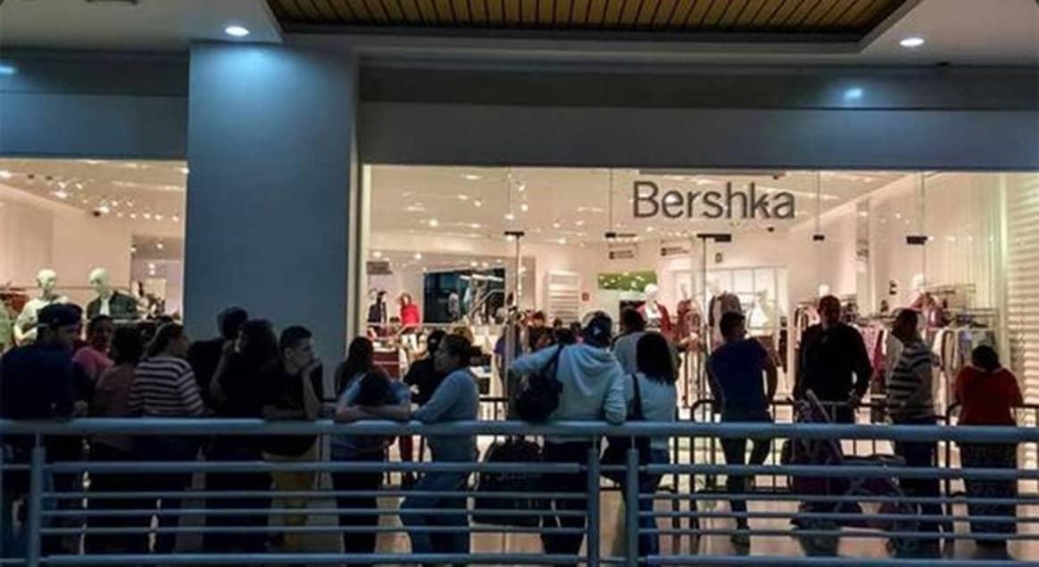 Zara, Bershka and Pull & Bear ration sales in Venezuelan stores