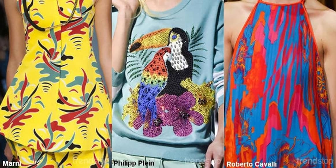 Key Print & Pattern Trends from the S/S 2015 Catwalks