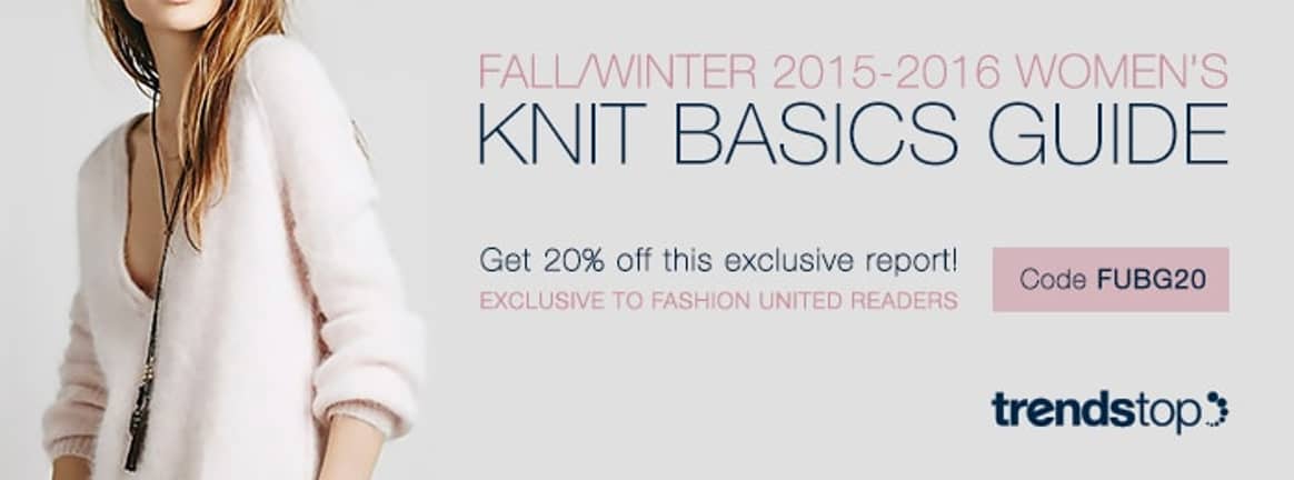 Schlüssel-Knit-Basic-Trends für Herbst / Winter 2015-16