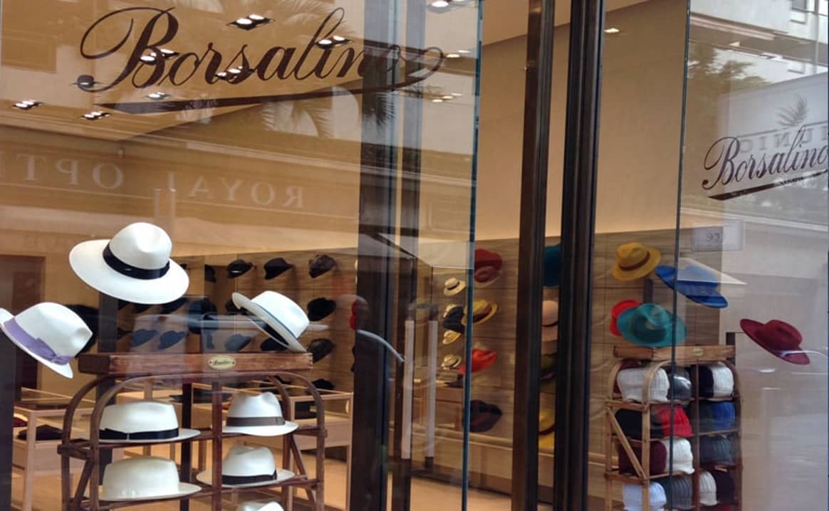 Borsalino apre il secondo store in Francia, a Cannes
