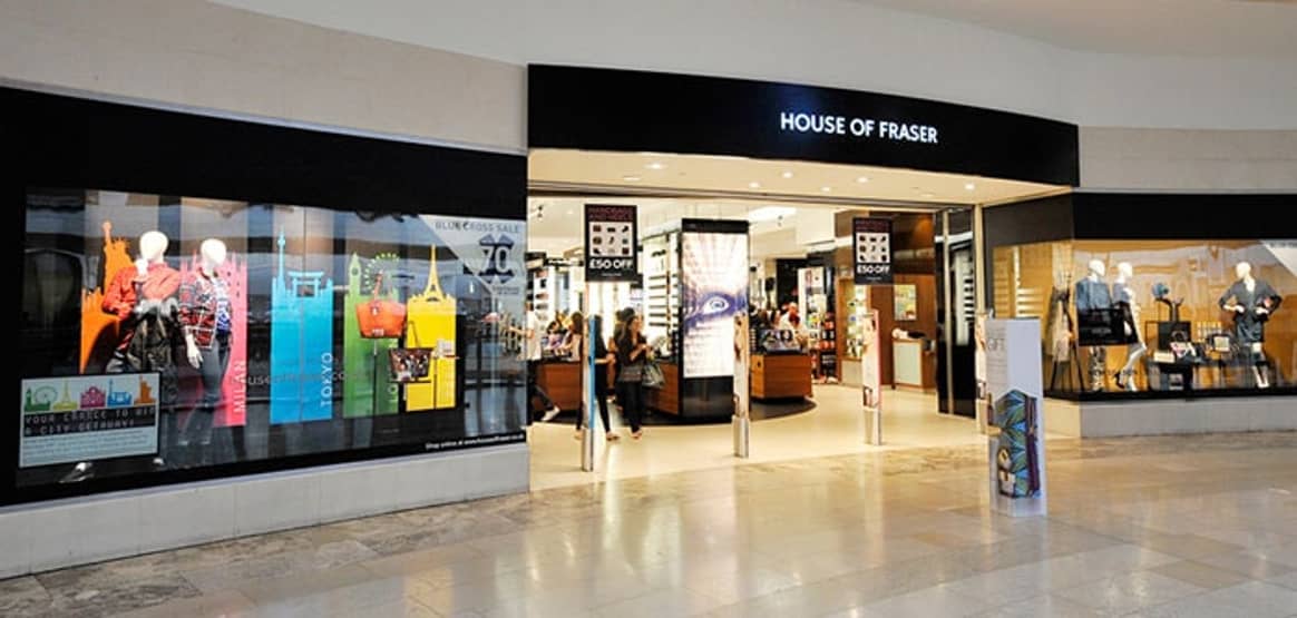 House of Fraser CEO steps down amongst series of management changes