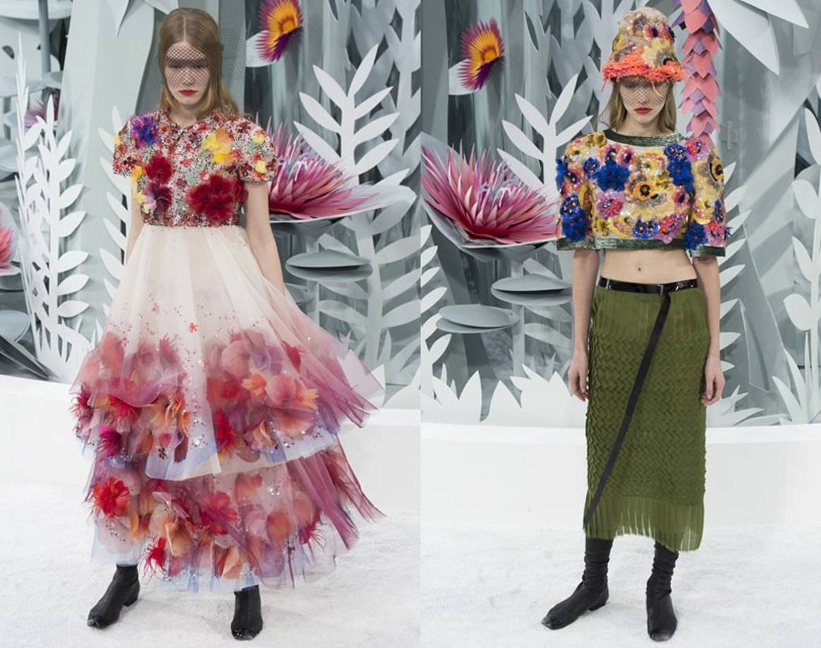 Paris fashion week delivers sad world escapism it craves