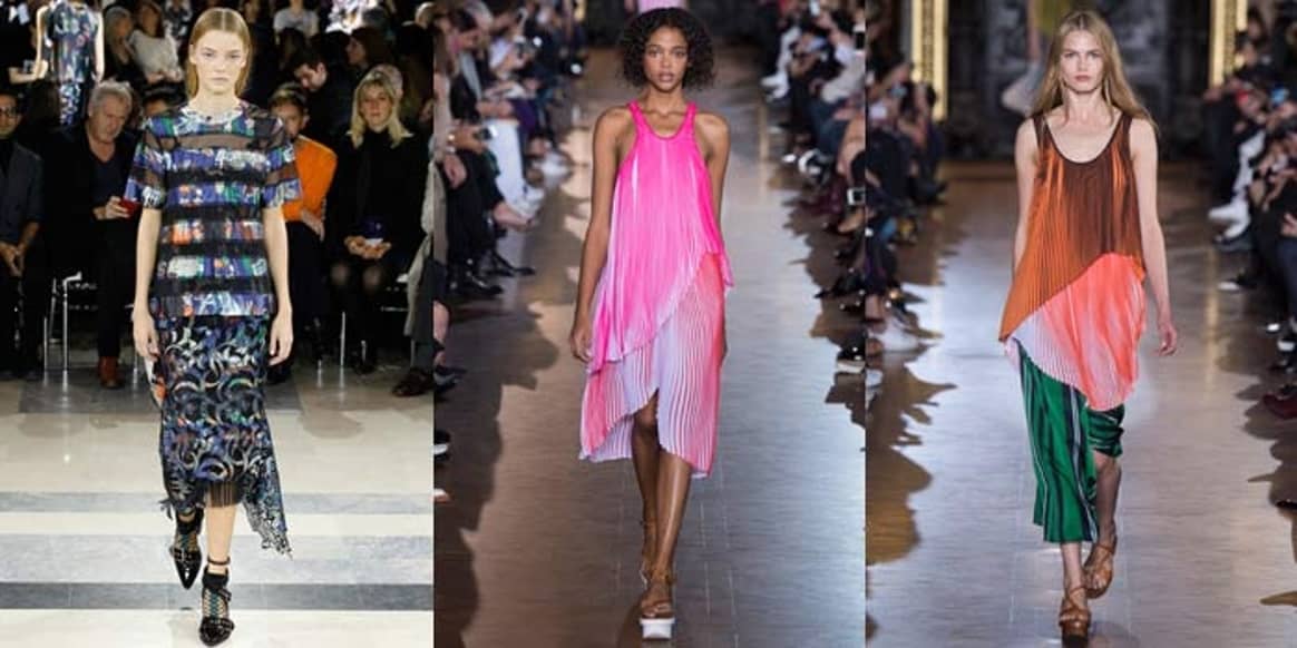 Paris Fashion Week: couleurs et plissés pour l'été prochain