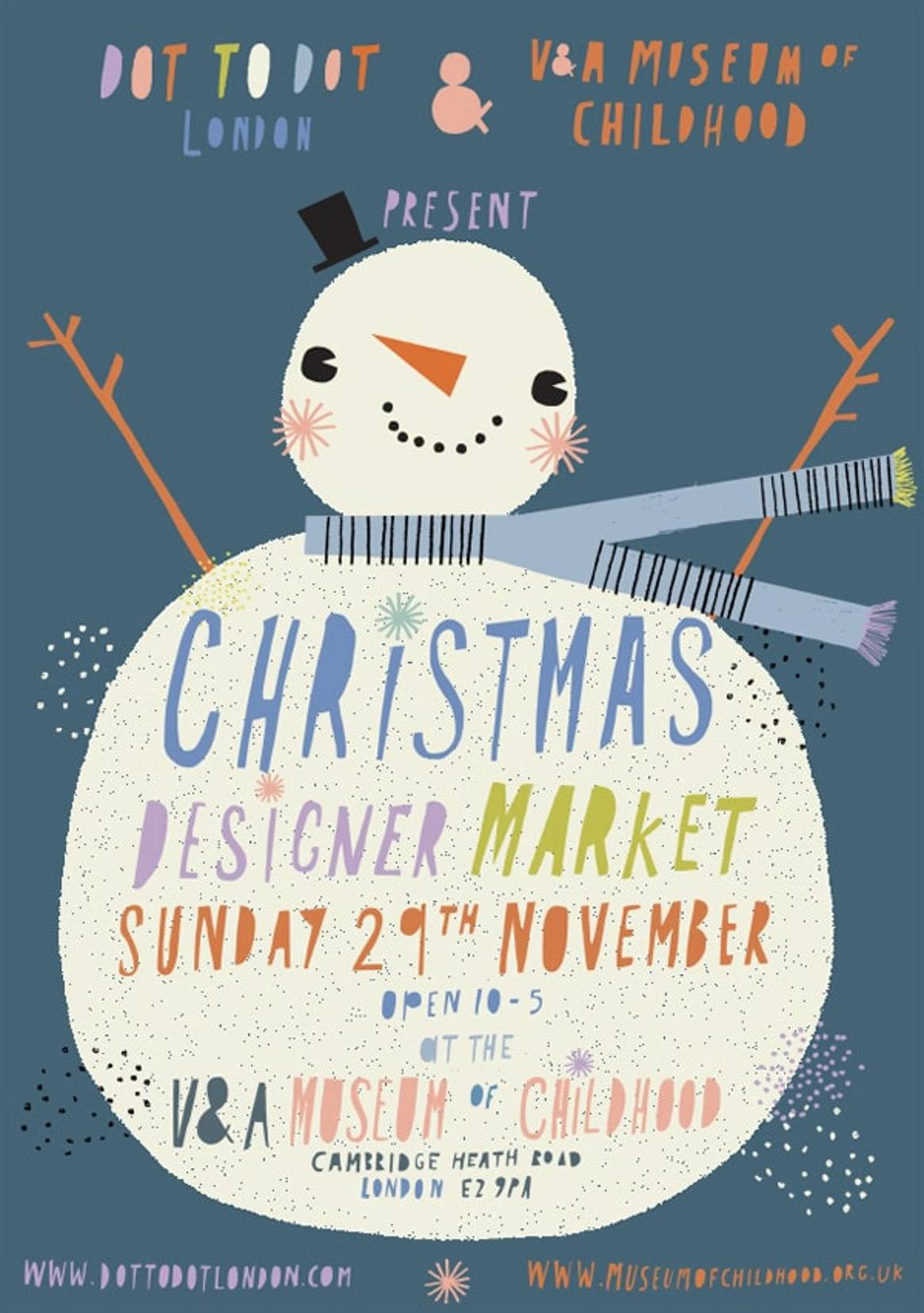 Shop 'til you drop at the Dot to Dot London Christmas Designer Market