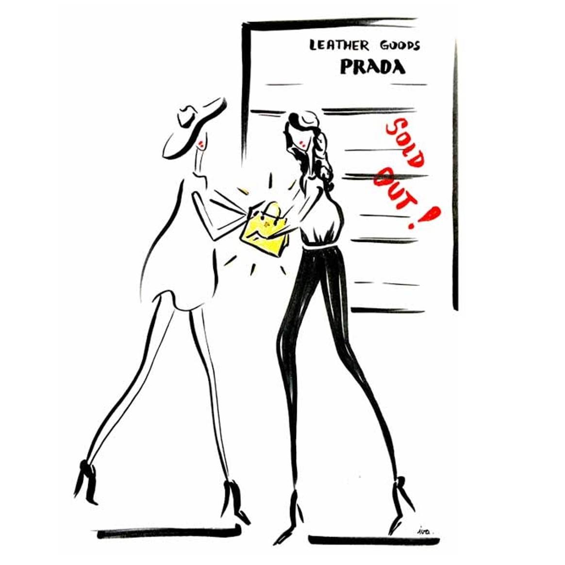 Illustrations -  How a sense of fineness can lead Prada to a bright future