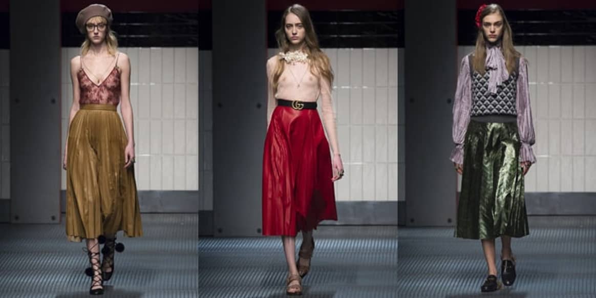 Mode à Milan: cure de jouvence pour Gucci
