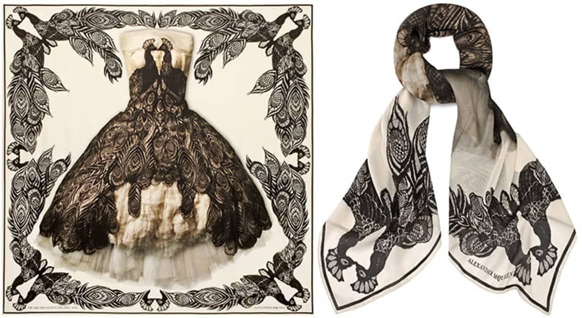 Alexander McQueen launches capsule scarf collection