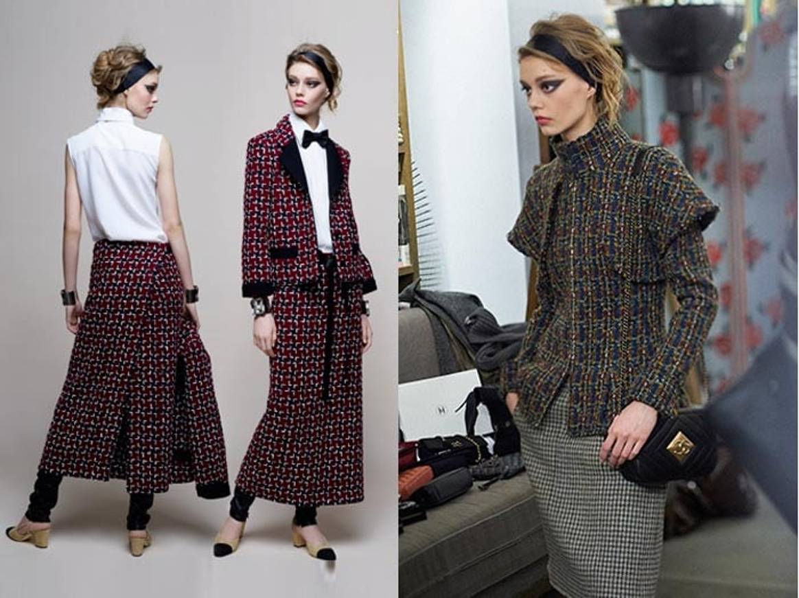 Vom Underground in die Brasserie: Mode von Chanel und Saint Laurent
