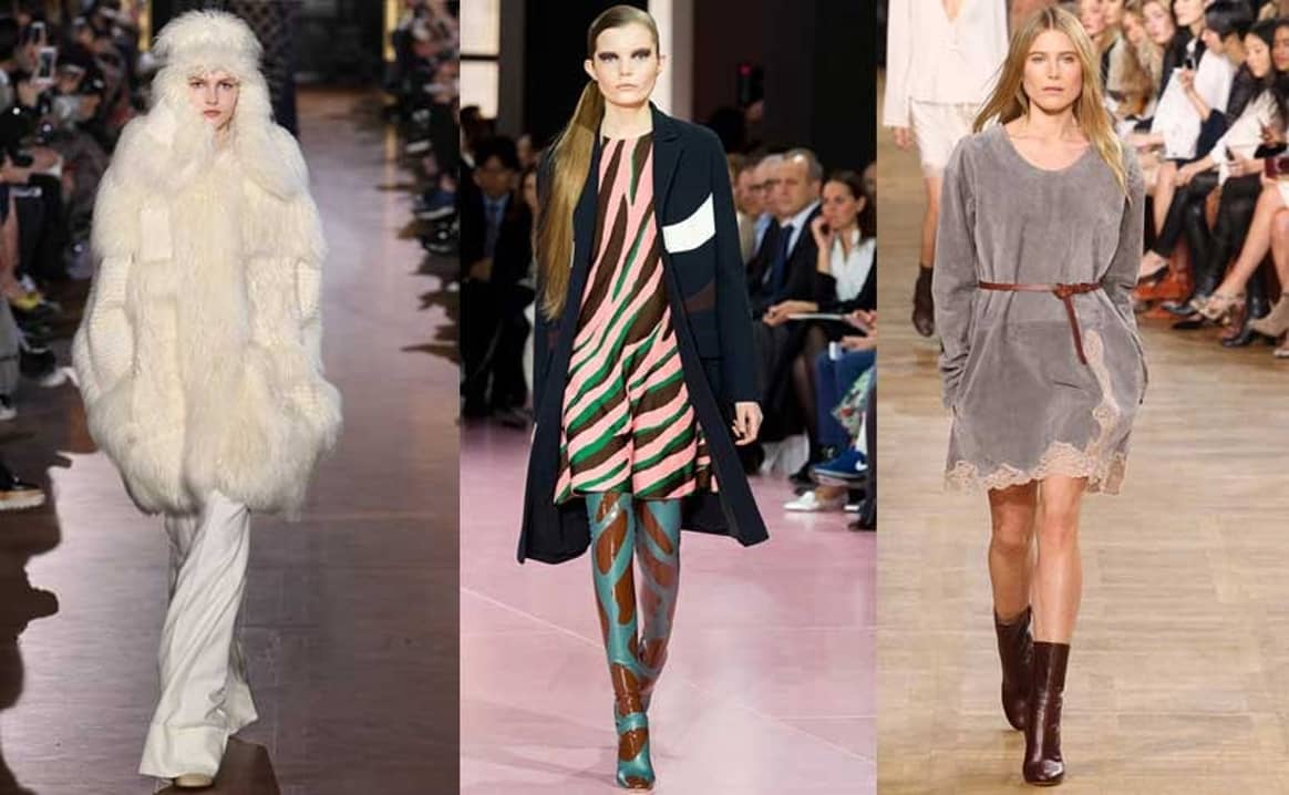 Texturen en vrouwelijkheid bij de Paris Fashion Week