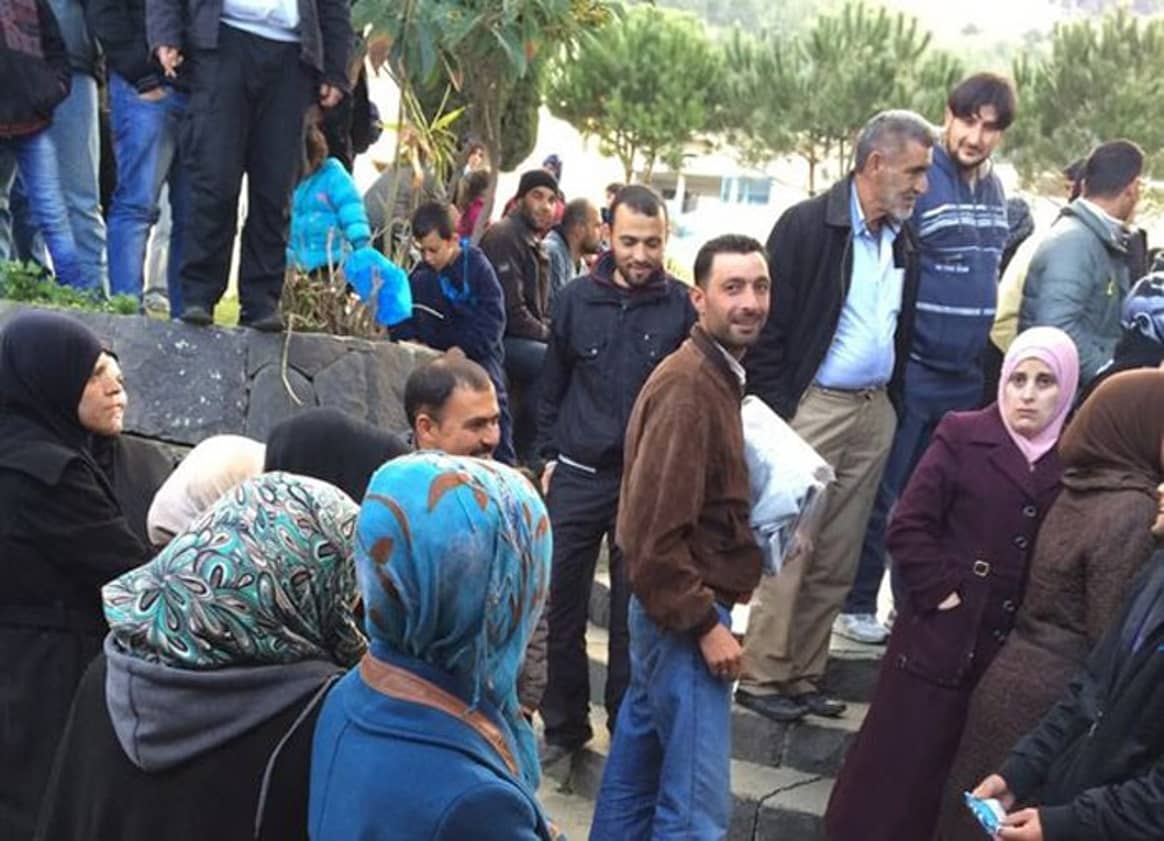 Inditex spendet 20.000 Angorapullover an syrische Flüchtlinge