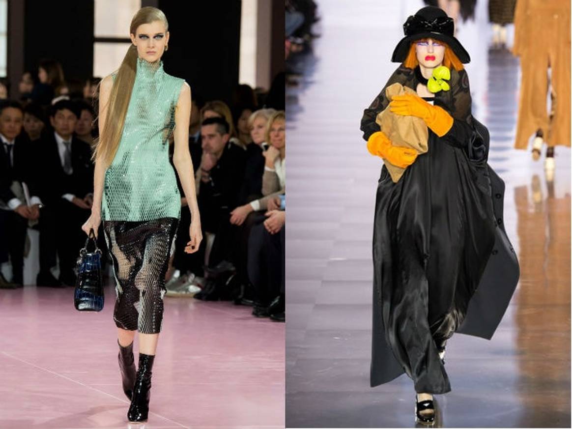 Fourrures, look rétro festif ou militaire: dix tendances des Fashion weeks