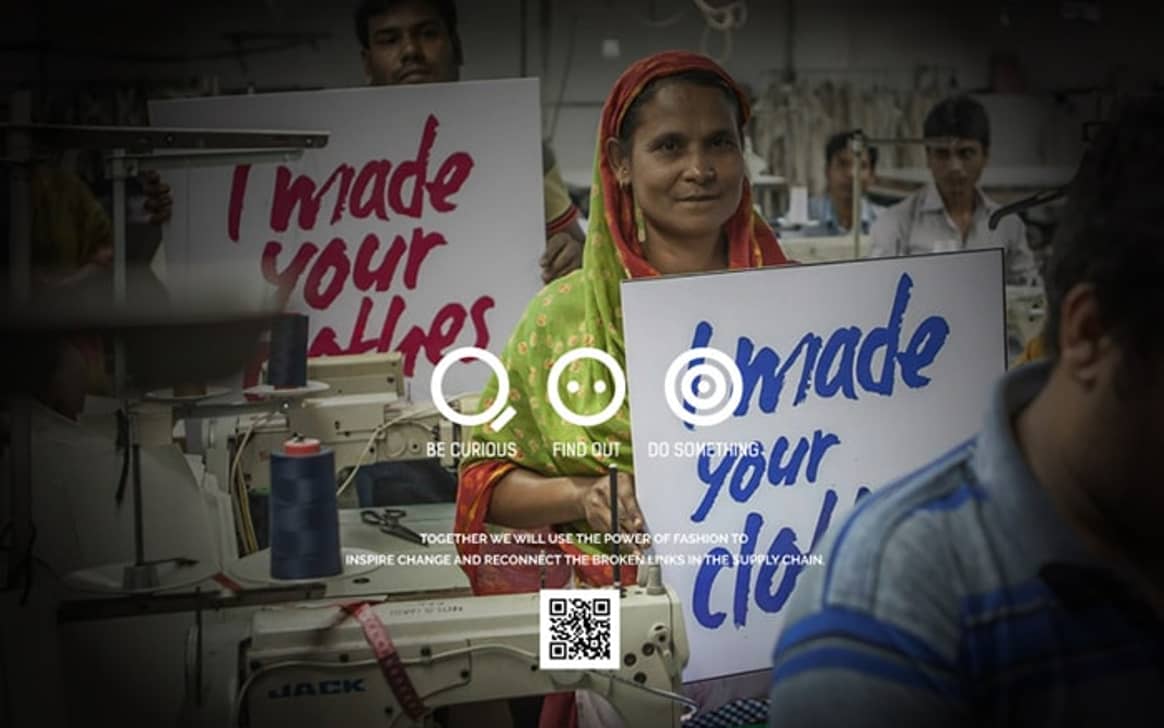 #FashionRevolution: Time to Trace Fashion by asking Who Made My Clothes?