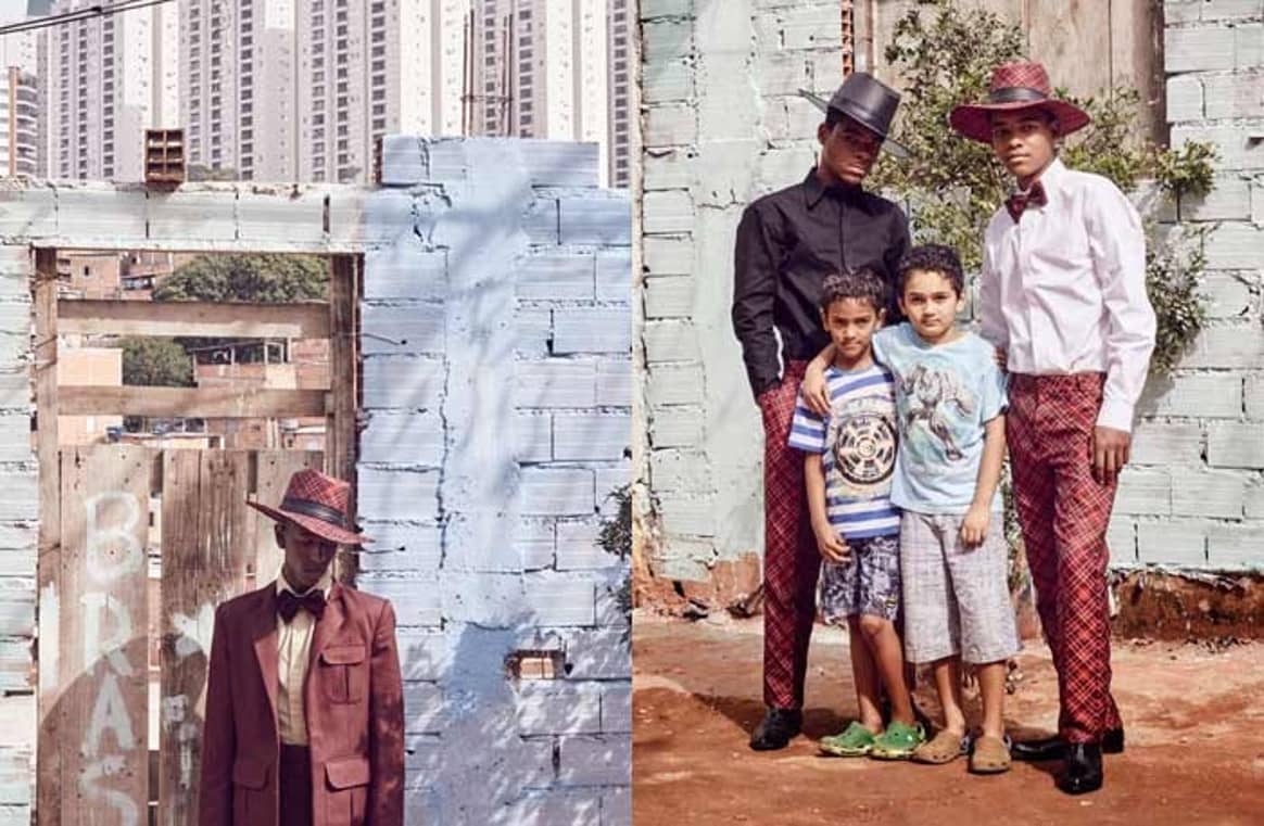 Lejos de las luces de la Fashion Week, una favela de Sao Paulo sueña con la moda
