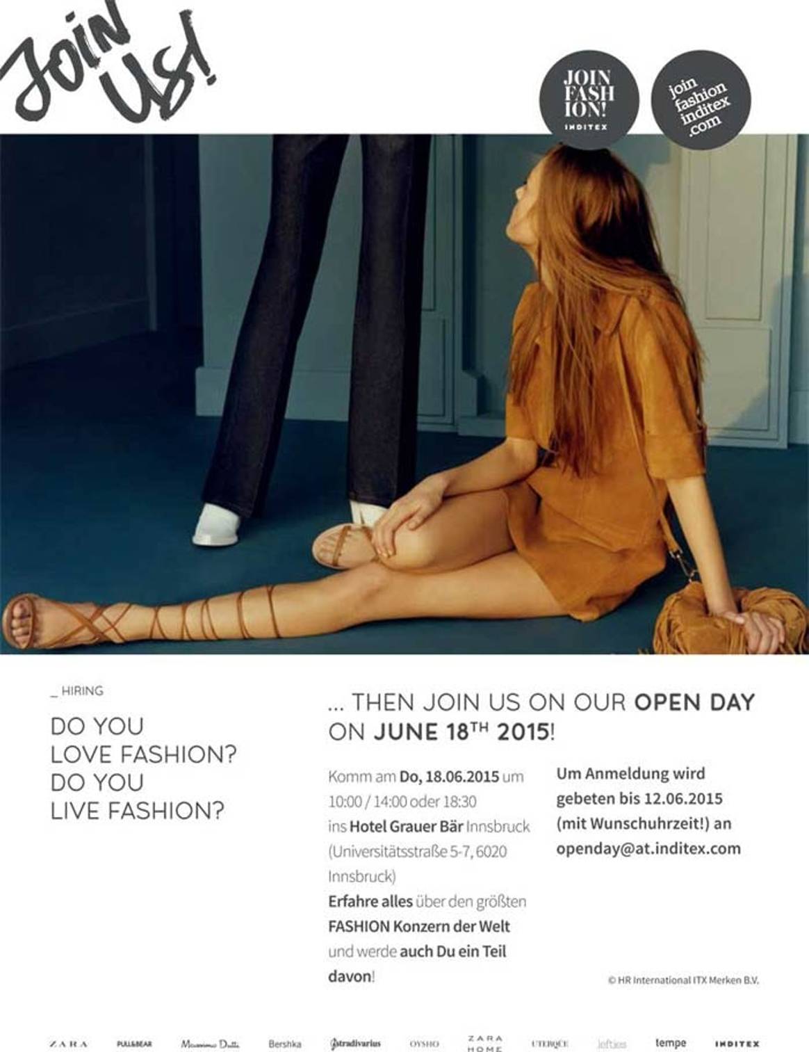 Inditex Open Day June 18th Do 2015 - Innsbruck