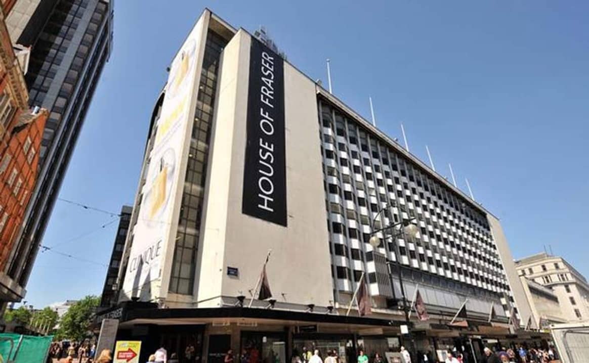 House of Fraser to open first 'bricks and mortar' store in the UK in 7 years