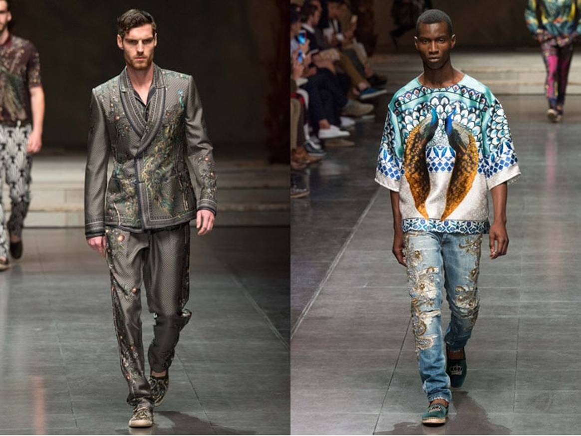 Transparencias e inspiración oriental en la Semana de la Moda masculina de Milán