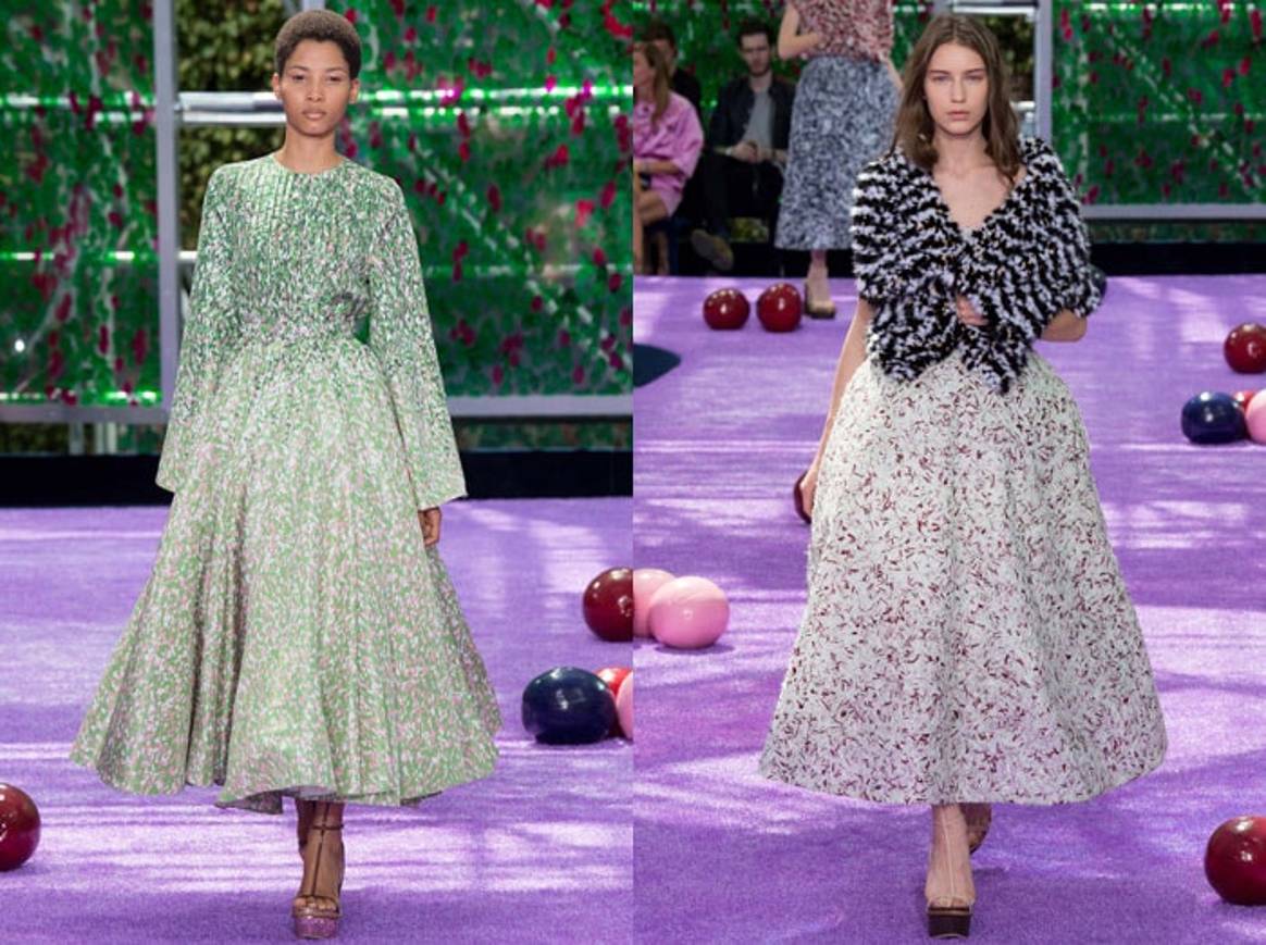 Dior présentent ses silhouettes médiévales pour les défilés haute couture de Paris