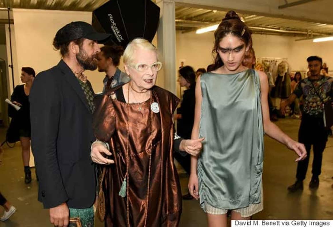 Vivienne Westwood rhabille la Fashion Week en tribune anti-austérité