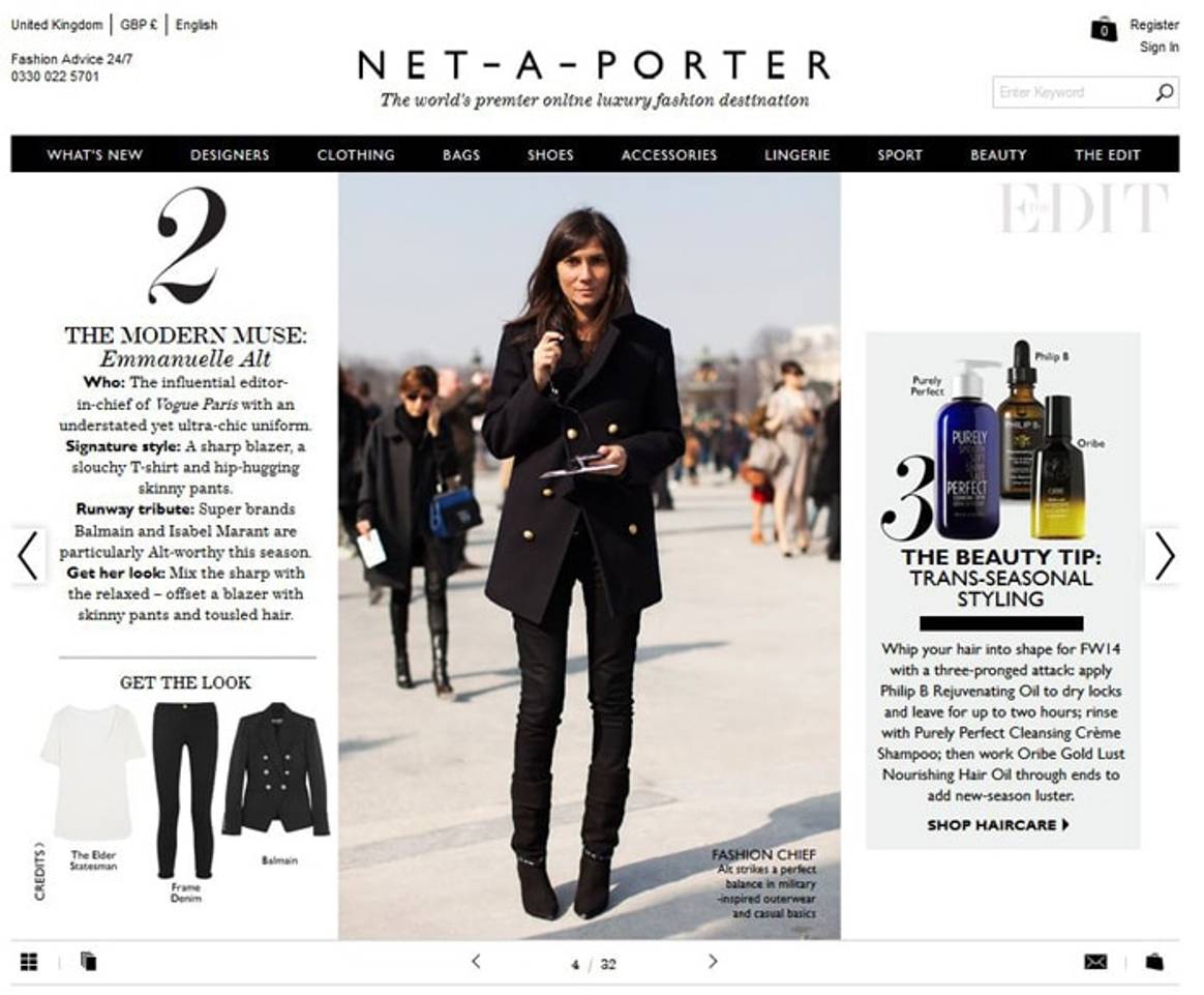 Net-A-Porter en het begin van de luxe mode e-tail