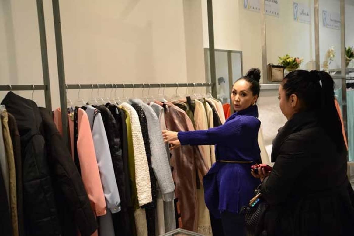Первый магазин одежды казахстанских дизайнеров открылся в Астане
